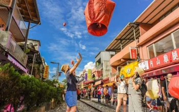 Ý nghĩa thả đèn trời tại Đài Loan