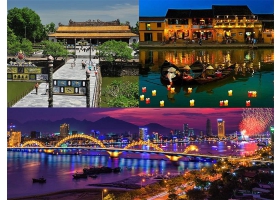 ĐÀ NẴNG - SƠN TRÀ - BẢO TÀNG PHẬT HỌC  HỘI AN - BÀ NÀ NÚI CHÚA - CỐ ĐÔ HUẾ 