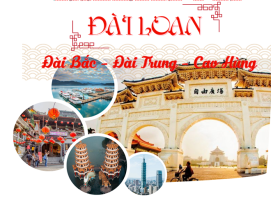 ĐÀI LOAN  5 Ngày 4 đêm BAY TỐI KH 30 Tết 